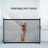 Pet Dog Gate Safety Enclosure Ingenious Mesh Folding Dog Fence For Indoor and Outdoor Pet Supplies