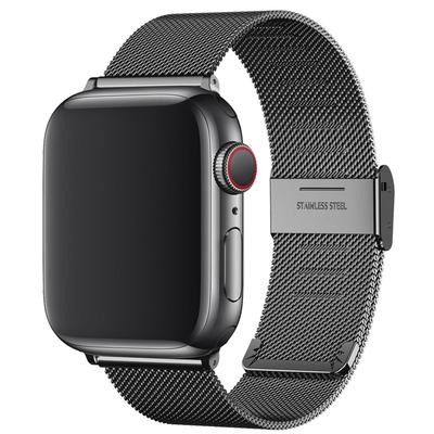 Совместимый ремешок из миланской нержавеющей стали для Apple Watch S9