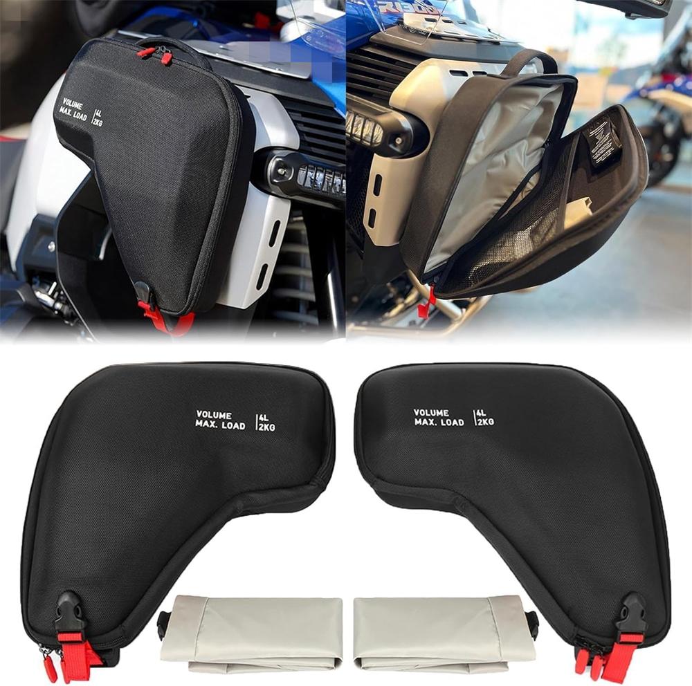 Для BMW R1300GS Adv 4L Левый Правый Кожухи Радиатора Сумки Боковая Сумка для Хранения Водонепроницаемые