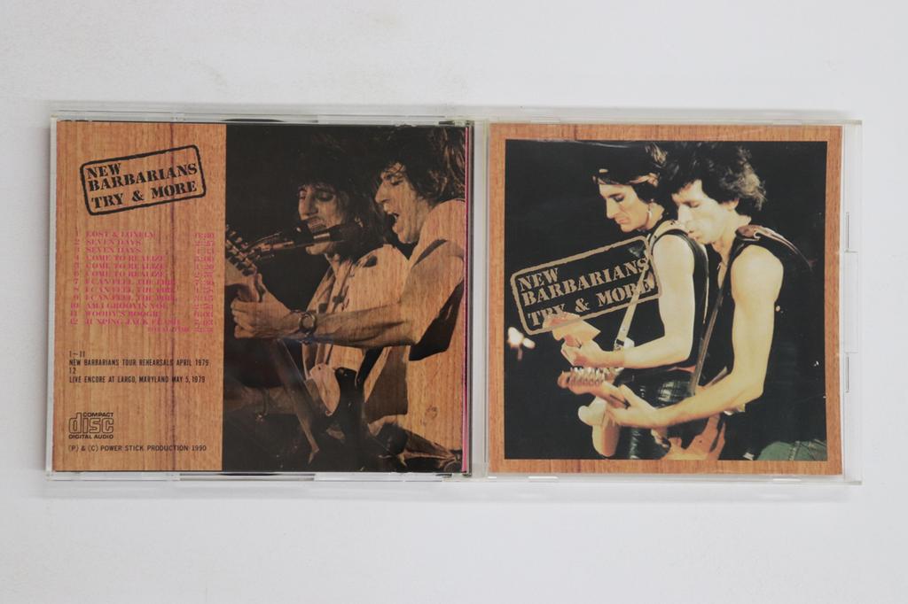 CD NEW BARBARIANS - Try & MORE POW901303 POWER STICK PRO 1990 Non Japan Rock Used