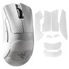 IMMOENUC Mouse Grip Tape for Razer Deathadder V4 Pro V3 V3 Pro, Anti-Slip PVC Material, Sweat-Absorbent and Anti-Slip (White)