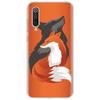 Anime fox funny foxs Phone Case For Xiaomi Redmi Note 10 11 12 13 14 15 Pro Plus 11S 12S 14S 11T 11E 10S Soft TPU Back Cover Red