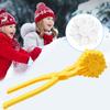 Attractive Labor-saving Smooth Surface Non-stick Winter Outdoor Funny Snowball Maker Clip Tongs for Children