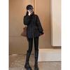 Winter Warm Quilted Down Cotton Coat Women Thickened Slim Fit Waist Belted Fashion Jacket