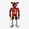 Full Body Foxy Fnaf Drawing Five Nights At Freddy's 2 Five Nights At Iron-on Transfers For Clothing Tshirt Bag Heat Transfer Stickers Iron On Patches