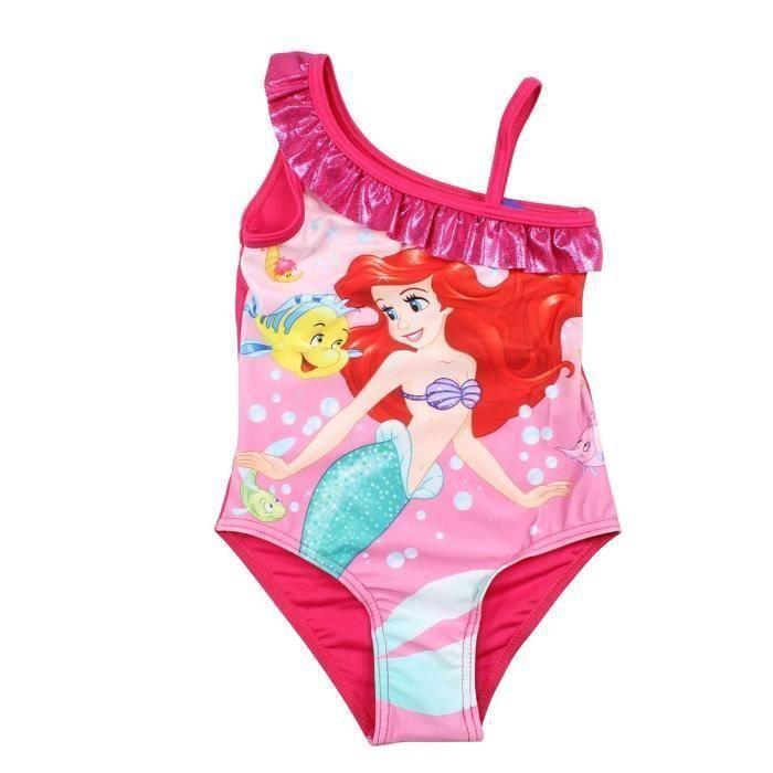 Maillot de bain Princesse - PRI24-3806 S2-5/6A - Fushia - Rose - Enfant