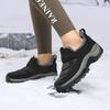 Зимние мужские повседневные туфли без застежек, теплые плюшевые мужские зимние ботинки, походная обувь, модные теплые мужские хлопковые кроссовки Botas Hombres
