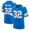 NFL Detroit Lions 14 ST Brown 97 Hutchinson Embroidered Jersey Sports Fan Game