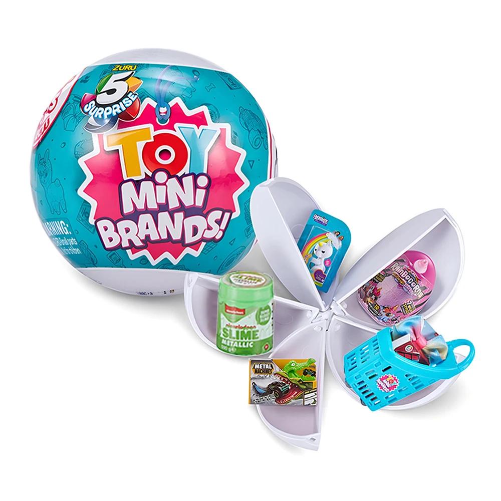 Zuru Сюрприз Игрушка My Mini Brands Кавайная Фигурка Детского Питания Миниатюрные Игрушки Таинственный Блайнд Бокс Оригинальная Коллекционная Игрушка Подарок для Детей