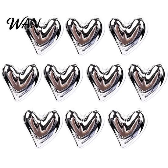 Star Design Fridge Magnet 10Pcs Vintage Love Heart Refrigerator Shape Decorative Kitchen Memo Notes Photo Holder for Home Office Magnetic