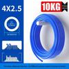 High-Pressure PU 8mm Pneumatic Air Compressor Hose, Transparent, Available in 10/6.5mm and 4/6/12/14/16mm Sizes