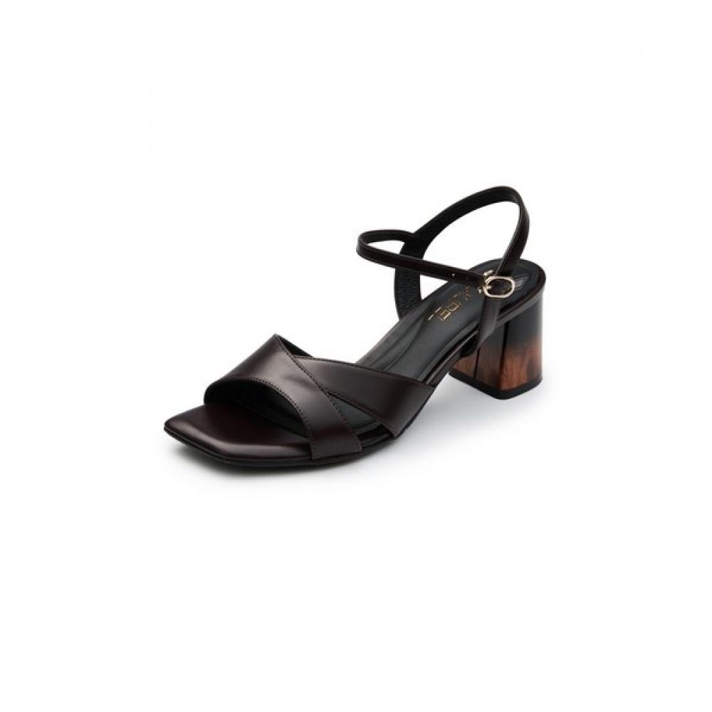 Kumkang Square Toe Pointed Heel Classic Sandal Lausac5490wk3