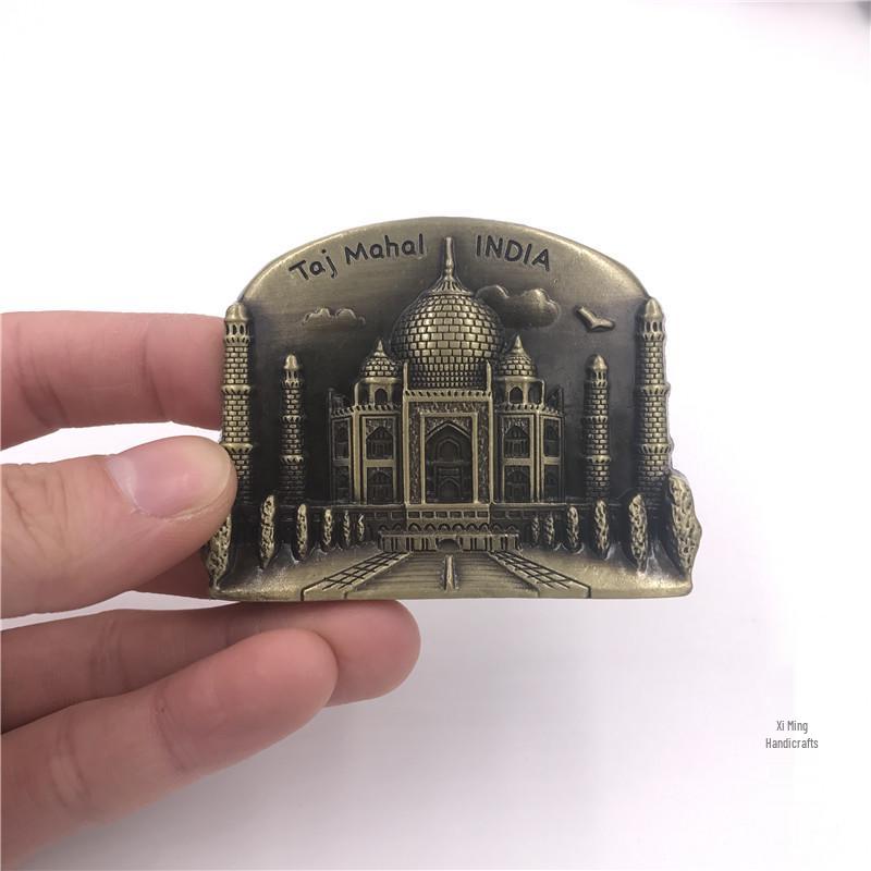 3D Металлический Магнит на Холодильник: США, Англия, Италия, Мадрид, Дубай, Бельгия, Индия, Израиль - Высококлассная памятная коллекция