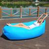 Portable Inflatable Sofa: Creative Outdoor Beach Sleeping Bag & Foldable Air Bed