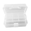 Three Layer Storage Box Plastic Folding Tool Box Portable Handled Multipurpose Organizer for Art