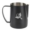 Frothing Cup Prevent Spilling 304 Stainless Steel Milk Frothing Pitcher with Handle for Coffee