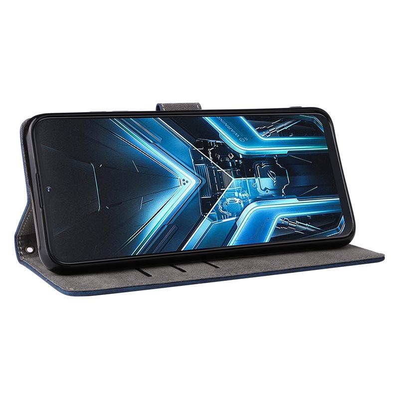 Кожаный чехол Cooper Cubot X70 с отделением для карт, подставкой, шнурком и кошельком