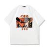 Naruto Uzumaki Print Unisexs and Womens cotton Tshirts 2026 summer  Cartoon pattern Loose casual shortsleeved top