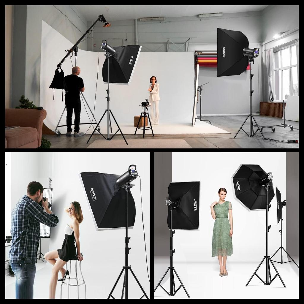 GODOX 400Ws Upgrade Studio Flash Strobe Wireless X System Studio Flash Light со светодиодной пилотной лампой для предметной фотосъемки Портретная фотосъемка