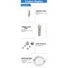 Metering Dosing Pump 1-7bar Micro-acid Electromagnetic Diaphragm Pump Water Treatment Liquid Micro-acid Chemical Chlorine