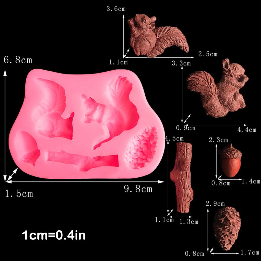 Силиконовая форма для животных, торт, шоколад, десерт, инструменты для выпечки, формы для украшения конфет, блинов, печенья, кухонные принадлежности