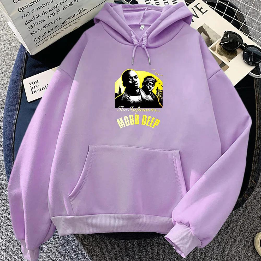 Mobb Deep Popular Graphic Hoodies Funko Pop Hip Hop Sweatshirt for Autumn/Winter Comfortable Clothing Moletom Fashion Pullovers