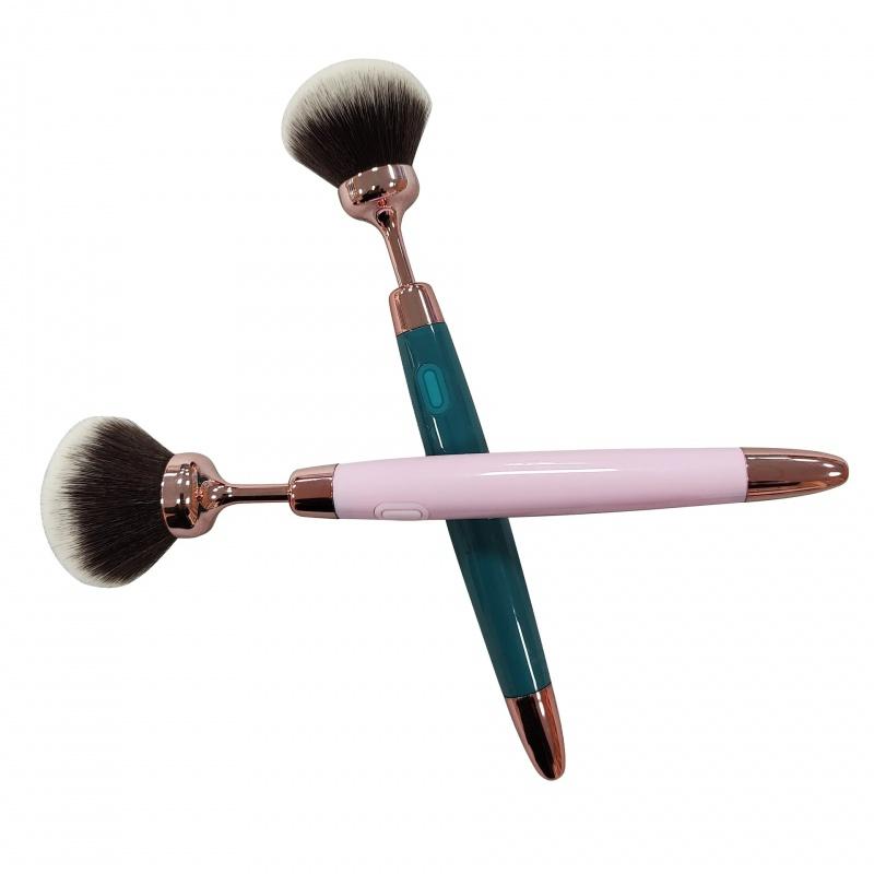 Вибраторы для точки G, клитор, пуля-массажер, перезаряжаемая косметическая кисточка для макияжа, 10-модный вибрационный электрический мастурбатор, секс-игрушки