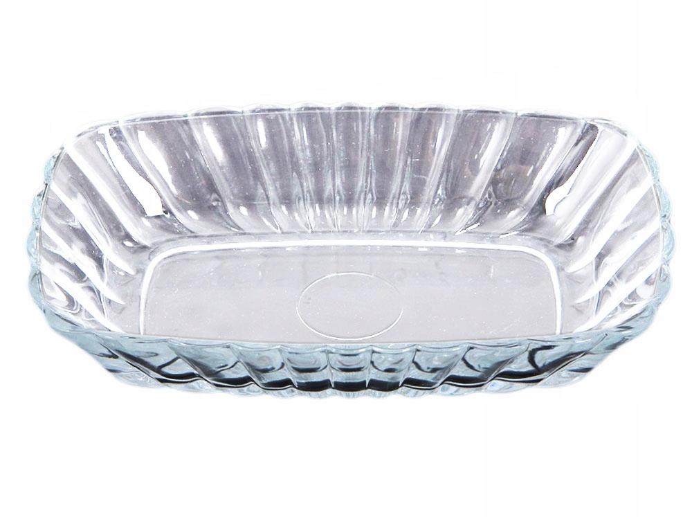 Glass Platter 18X11 Mezze 1 Pc