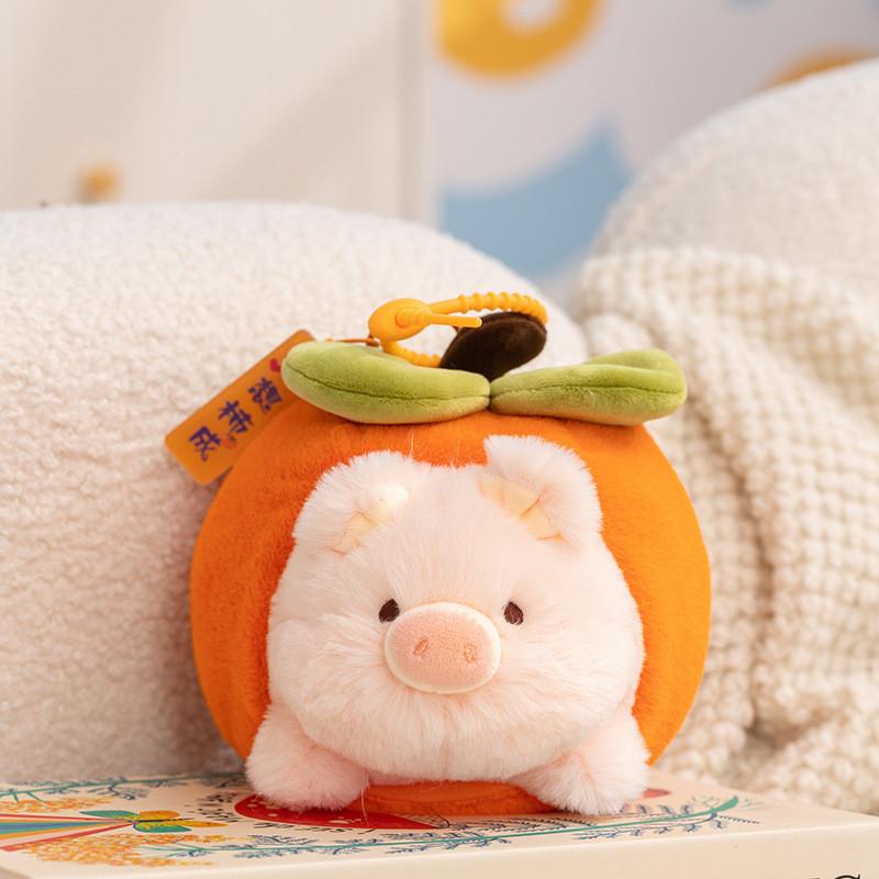 Капибара Собака Хурма Свинья Плюшевая Игрушка Брелок Животное Подвеска Подарок Украшение
