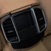 For Porsche Cayenne 958 92A 2011-2017 Carbon Fiber Rear Air Conditioning Vent Frame Panel Cover Trim Car Accessories Sticker