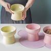 Творческая миска для домашних животных с высокой ножкой, керамическая поилка для домашних животных, кормушка для собак, защита шеи