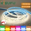 IP68 Waterproof LED Strip Light COB 12V 24V 2835 120LEDs/M 20M 15M 10M 5M 0.5M Flexible Adhesive Diode Tape Indoor/Outdoor Decor