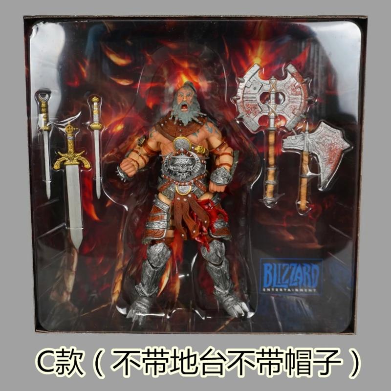 Игра Diablo 3 Аниме Фигурка Варвар Четыре Всадника Настольная Модель Куклы Фигурка Классические Фигурки Действия Декор Игрушки для Взрослых
