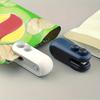 2026 Новый 2-в-1 Мини-вакуумный запайщик горячий/холодный, USB-перезаряжаемый запайщик пакетов для закусок с резаком для свежести продуктов, путешествий и кухни
