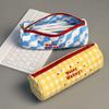 Embroidered Pencil Case Large Capacity Stationery Bag Durable Stationery Pouch  Students Gift