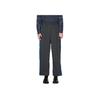 Puma Color Block Outdoor Casual Elastic Straight Leg Mid Rise Retro Sports Knit Pants Unisex Pants Black 628204-01