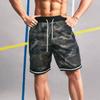 5XL Летние шорты Мужские Фитнес-шорты Камуфляжный дизайн Пояс на кулиске Полиэстер Быстросохнущие Спортивные шорты Штаны для улицы