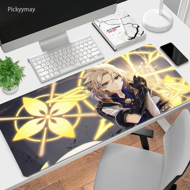 Genshin Impact большой игровой коврик для мыши, геймерские коврики для мыши, коврик для клавиатуры, настольный коврик Nahida Kawaii, настольные коврики, аниме коврик для мыши в подарок
