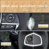 Чехол на руль автомобиля, ручной работы, кожаный, для Volkswagen VW Golf 7 Mk7, нового Polo, Jetta, Passat B8, Tiguan, Sharan