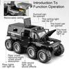 AAYE1 1/32 Russian Avtoros Shaman 8x8 ATV Alloy Model Toys Car Simulation Metal Diecast Sound And Light Vehicles Boys Collection Gifts
