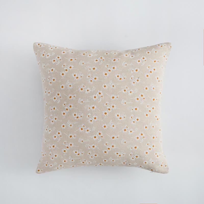 Чехол на одну наволочку 45X45 см, чехол для диванной подушки, маленький свежий чехол с принтом, чехол для подушки без сердечника