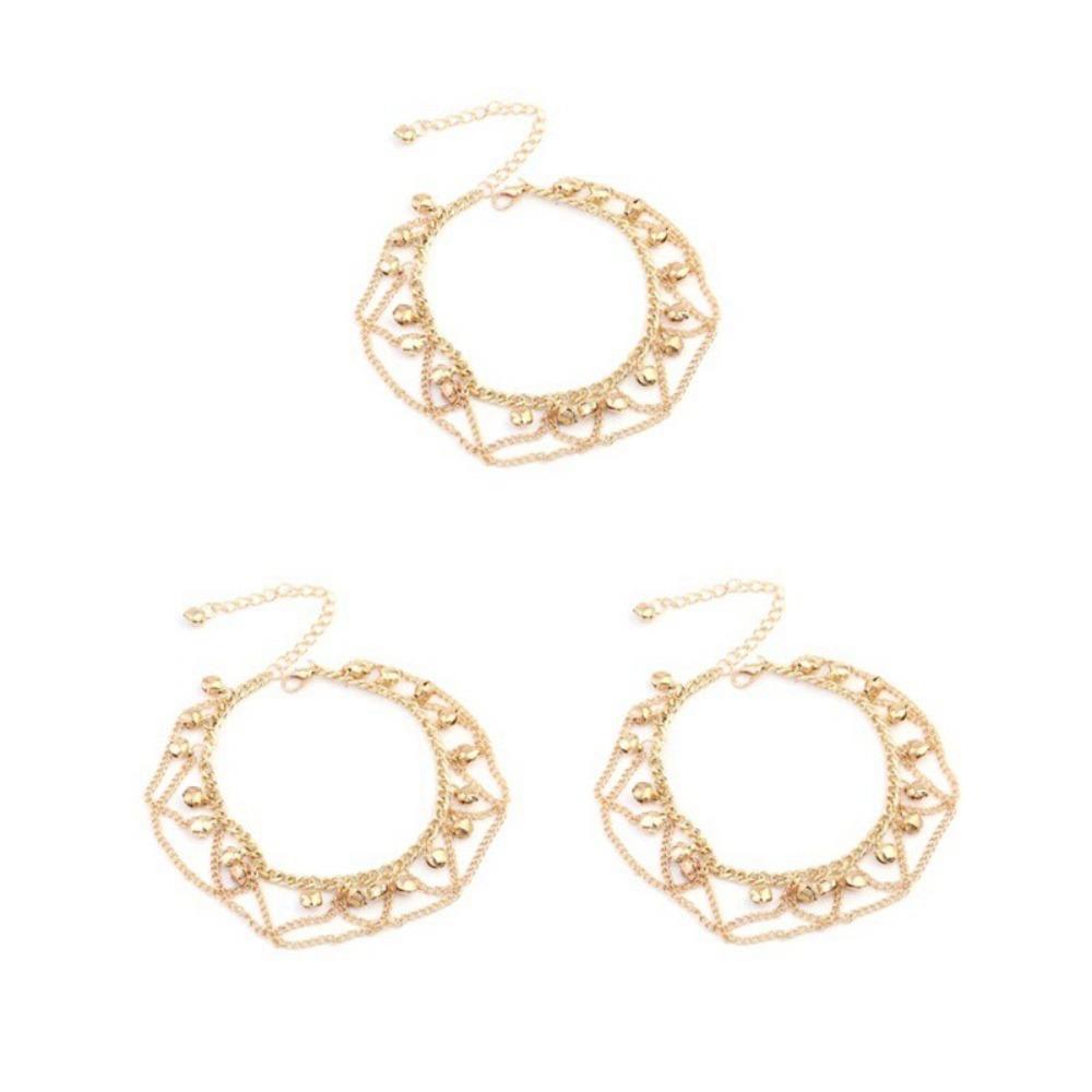 Bohemian Wave Fringe Punk Style Personalized Chain Anklet Lady High Heel Foot Chain Lady High Heel