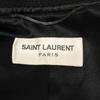 Saint Laurent Paris 16AW EDIUM Палладиевая блестящая куртка-бомбер с мишками 44 черный Б/у