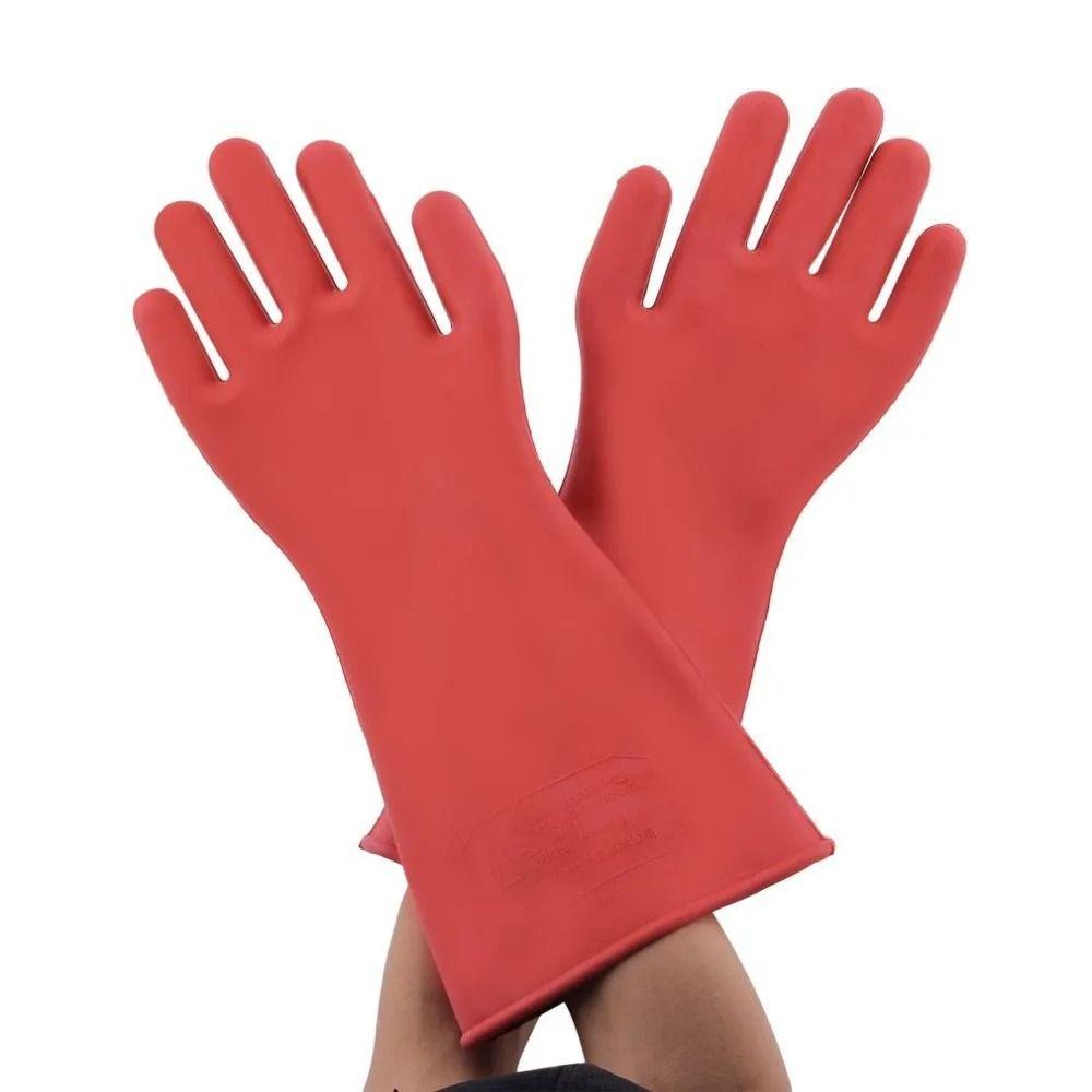 1 Pair Anti-electricity Protect Anti-Electricity Gloves Breathable Work Gloves  Electrical