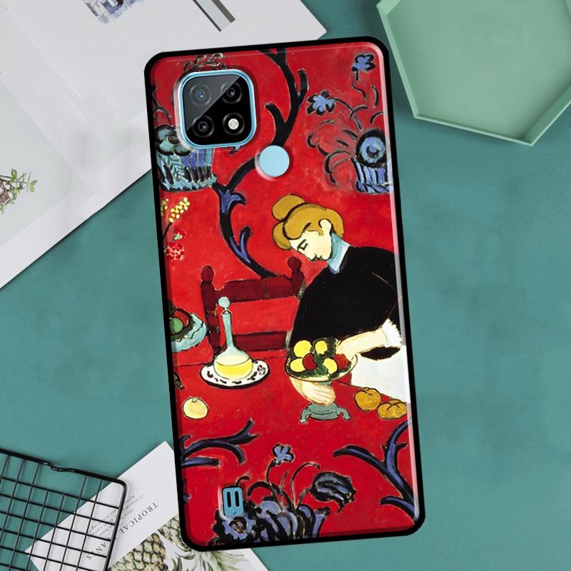Картина Анри Матисса для Realme GT Neo 2 3 Master 8i 9i 8 9 Pro Plus C35 Чехол для OnePlus 9 10 Pro 9R 10R Nord2