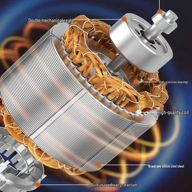 Jundingying 370W 1-inch Submersible Grinder Sewage Pump