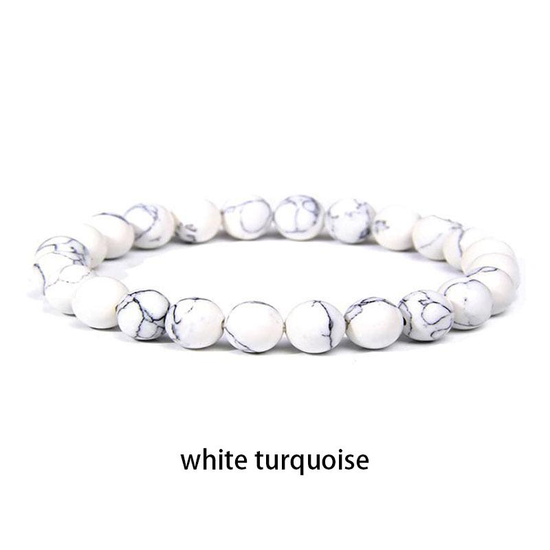 Высокое качество 8 мм браслет с драгоценными камнями для женщин и мужчин Pulseras Para Mujer браслет с кристаллами из натурального камня браслет с бусинами