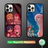 Чехол для телефона B-Bocchi the Rock Band Для iPhone 17,16,15,14,13,12,11,Pro,Max,Plus,Mini,SE4,E Магнитный Magsafe Беспроводная зарядка