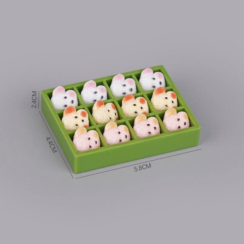 1/12 Кукольный домик Милый щенок котенок Пятиконечная звезда печенье с подносом Кукольный домик миниатюрная кухонная еда игрушка аксессуары для кукольного домика