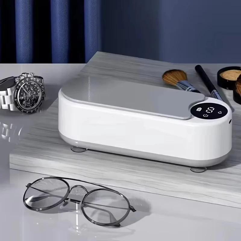 Xiaomi Портативная бытовая чистящая машина, Ультразвуковая чистка 450 мл, Машина для чистки ювелирных изделий, колец, очков, кистей для макияжа